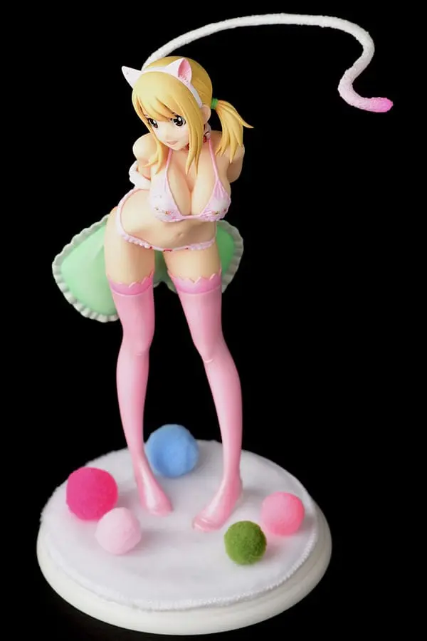 Fairy Tail Kip 1/6 Lucy Heartfilia·Cherry blossom CAT Gravure_Style 25 cm fotografija izdelka