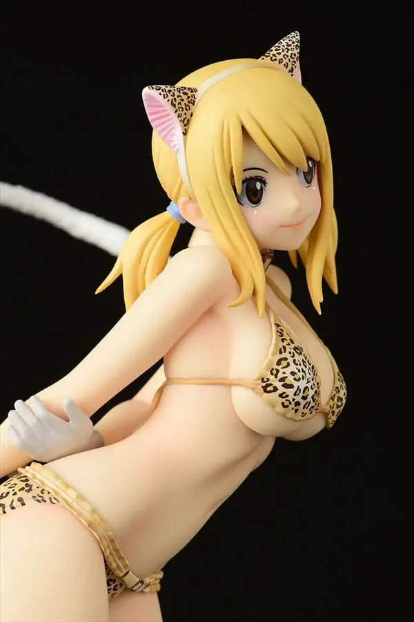 Fairy Tail Kip 1/6 Lucy Heartfilia - Leopard print CAT Gravure_Style 25 cm fotografija izdelka