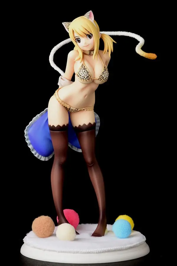 Fairy Tail Kip 1/6 Lucy Heartfilia - Leopard print CAT Gravure_Style 25 cm fotografija izdelka
