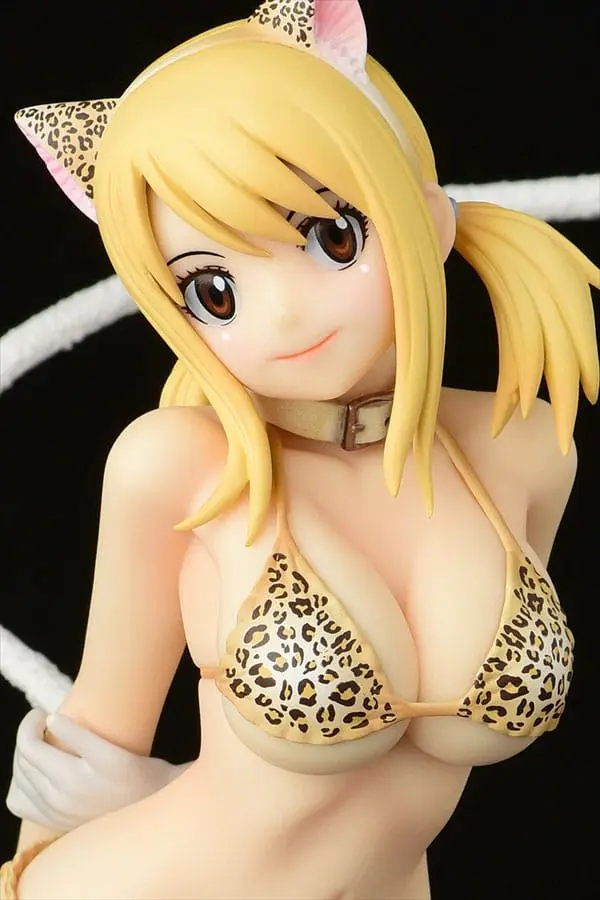 Fairy Tail Kip 1/6 Lucy Heartfilia - Leopard print CAT Gravure_Style 25 cm fotografija izdelka