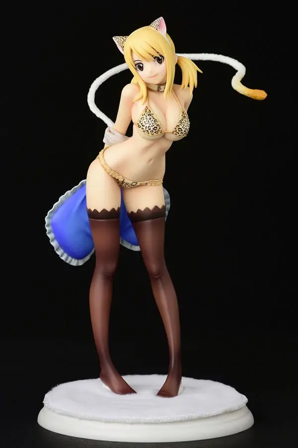 Fairy Tail Kip 1/6 Lucy Heartfilia - Leopard print CAT Gravure_Style 25 cm fotografija izdelka