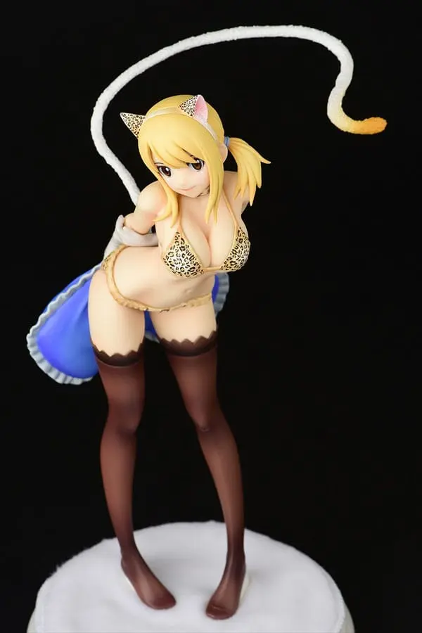 Fairy Tail Kip 1/6 Lucy Heartfilia - Leopard print CAT Gravure_Style 25 cm fotografija izdelka