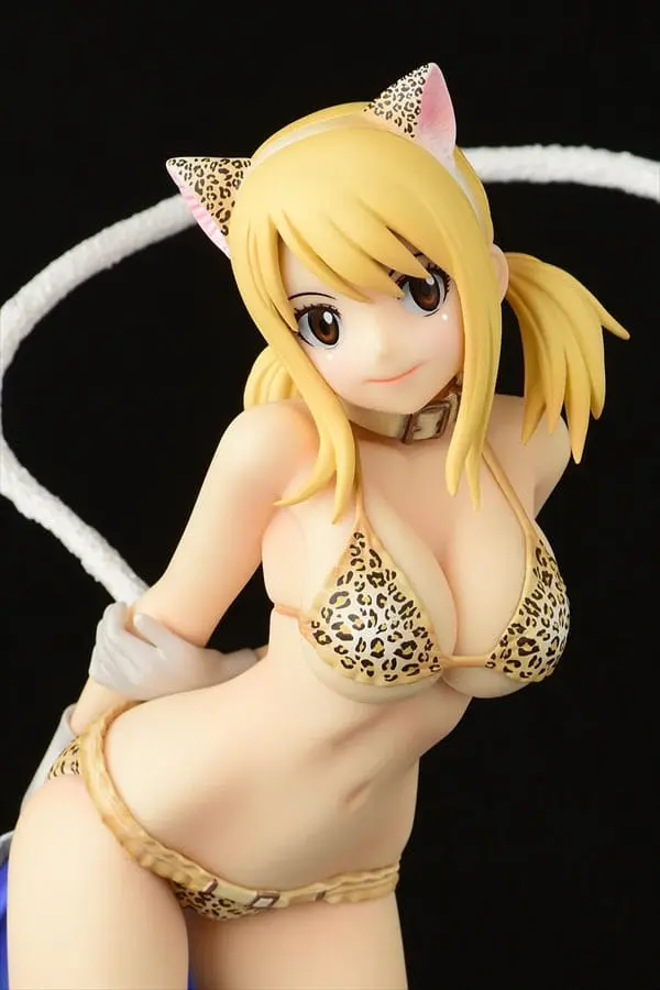 Fairy Tail Kip 1/6 Lucy Heartfilia - Leopard print CAT Gravure_Style 25 cm fotografija izdelka