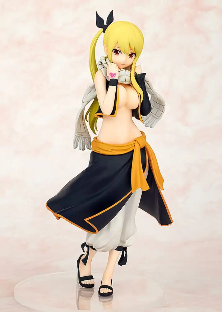 Fairy Tail Pop Up Parade PVC Kip Lucy Heartfilia Natsu Costume Ver. L Size 22 cm fotografija izdelka