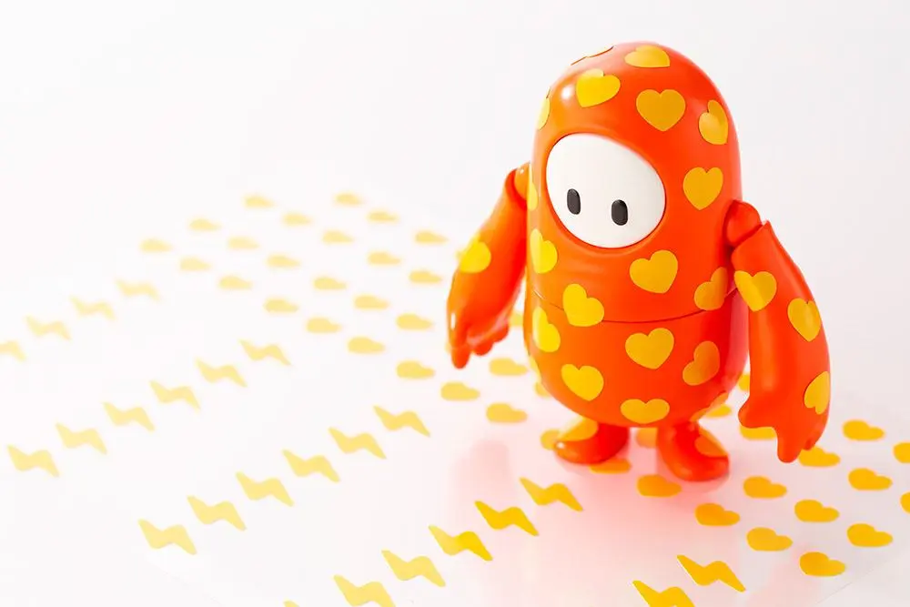 Fall Guys: Ultimate Knockout akcijska figura 1/20 Legendary Edition Orangeade / Golden Chicken Costume 8 cm fotografija izdelka