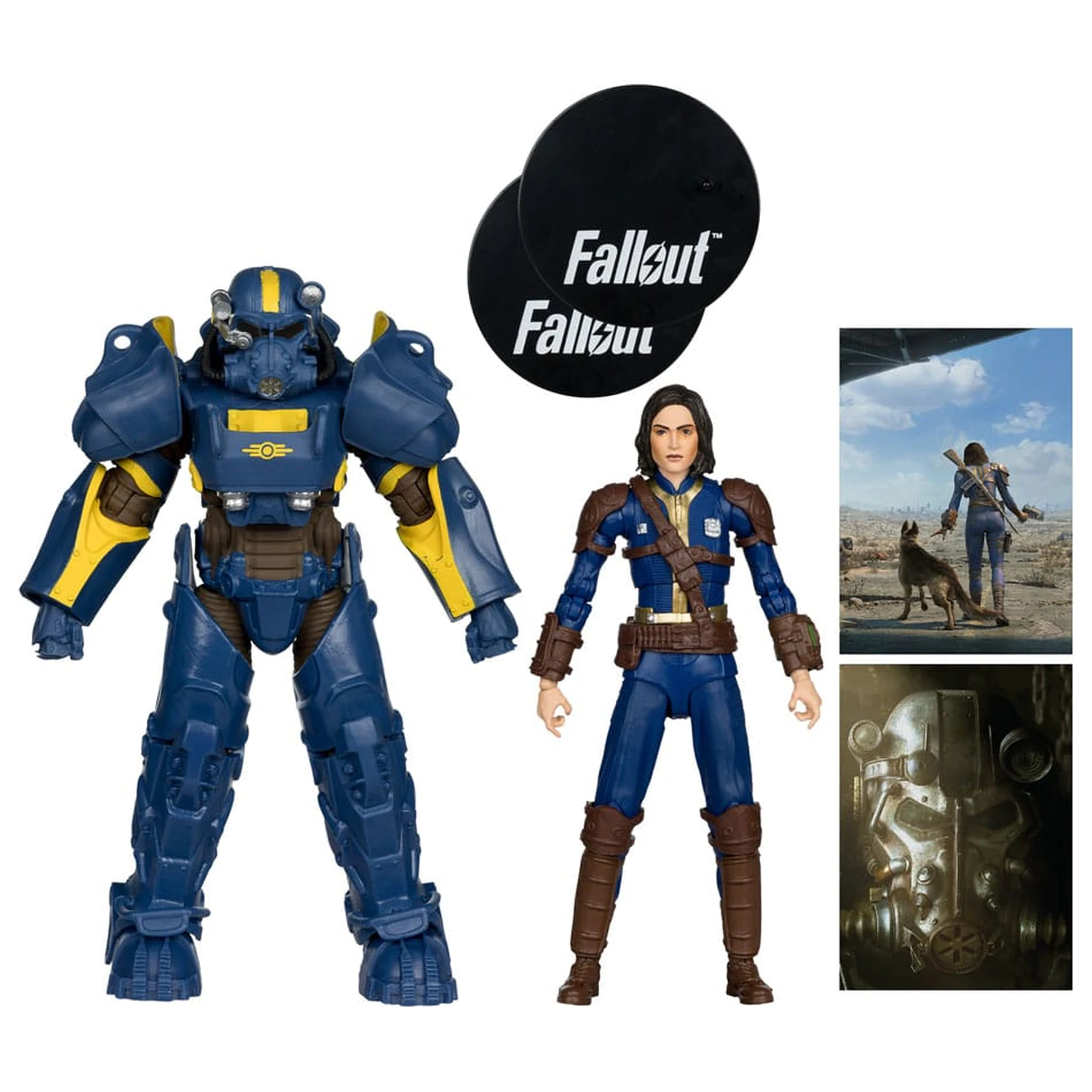Fallout 4 kip 2-paket T-60 Vault Tec & Sole Survivor 18 cm fotografija izdelka