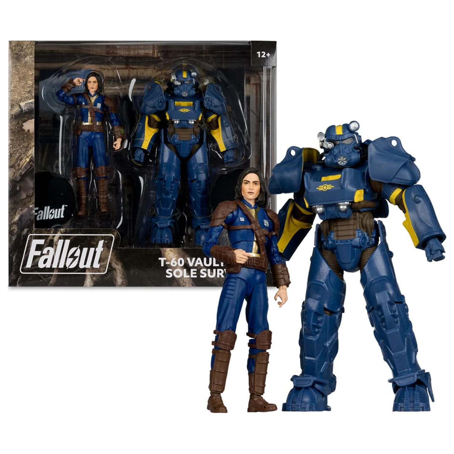 Fallout 4 kip 2-paket T-60 Vault Tec & Sole Survivor 18 cm fotografija izdelka