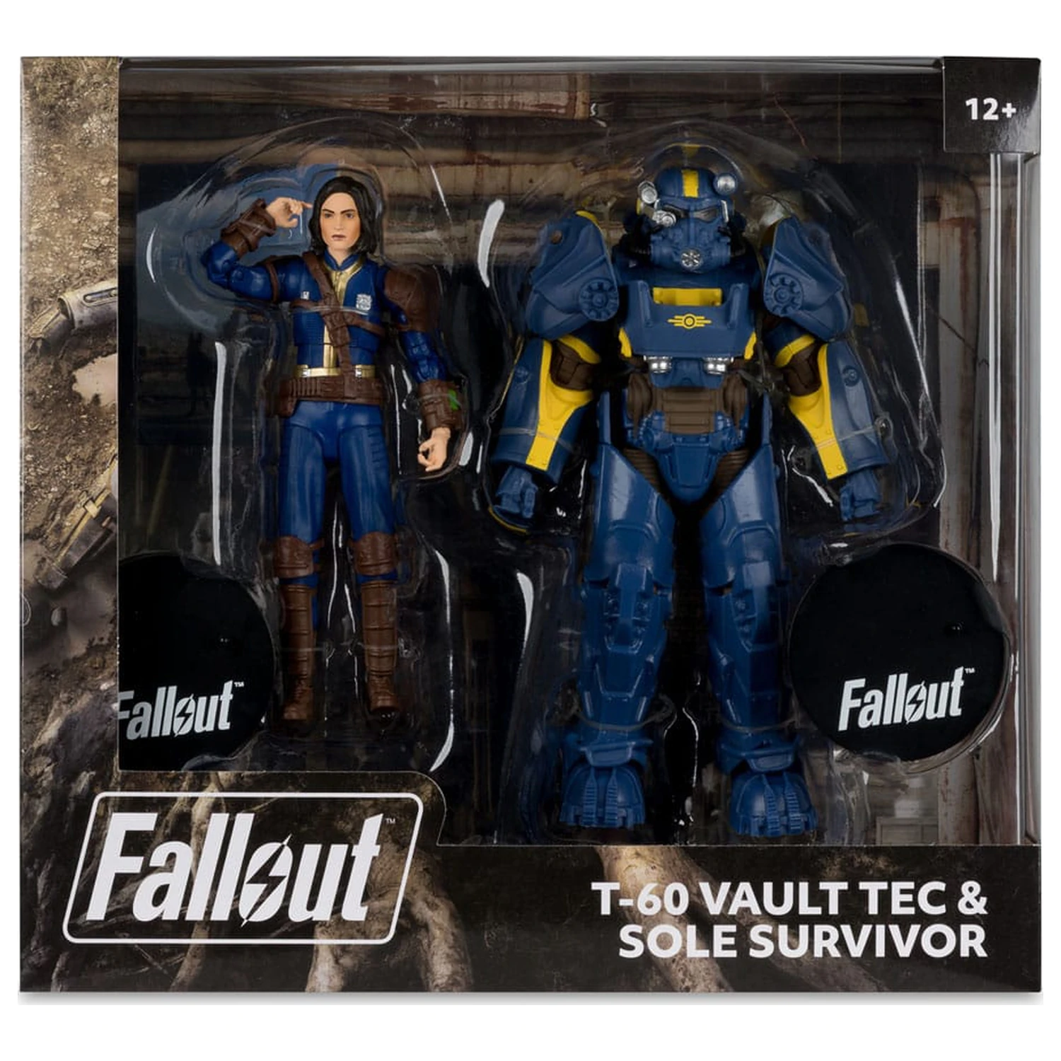 Fallout 4 kip 2-paket T-60 Vault Tec & Sole Survivor 18 cm fotografija izdelka
