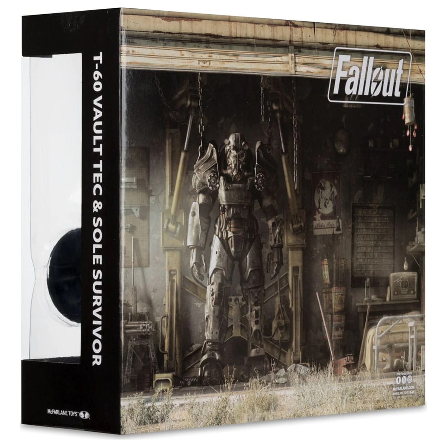 Fallout 4 kip 2-paket T-60 Vault Tec & Sole Survivor 18 cm fotografija izdelka