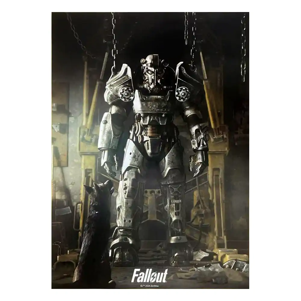 Fallout 4 Art Print Power Armor 30 x 40 cm - brez okvirja fotografija izdelka