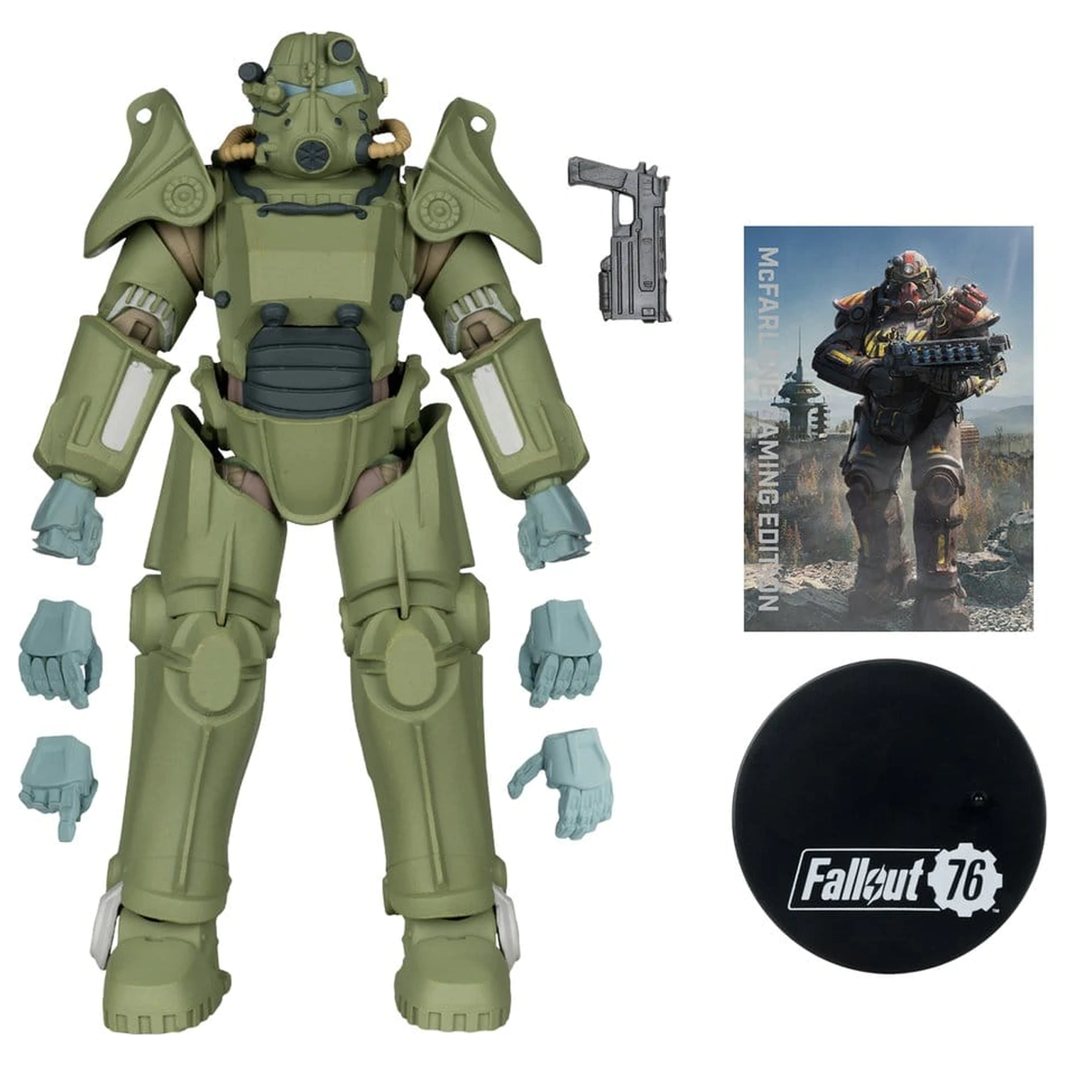 Fallout 76 Gaming Edition akcijska figura T-45 Military Armor (Red Platinum Edition) 20 cm fotografija izdelka
