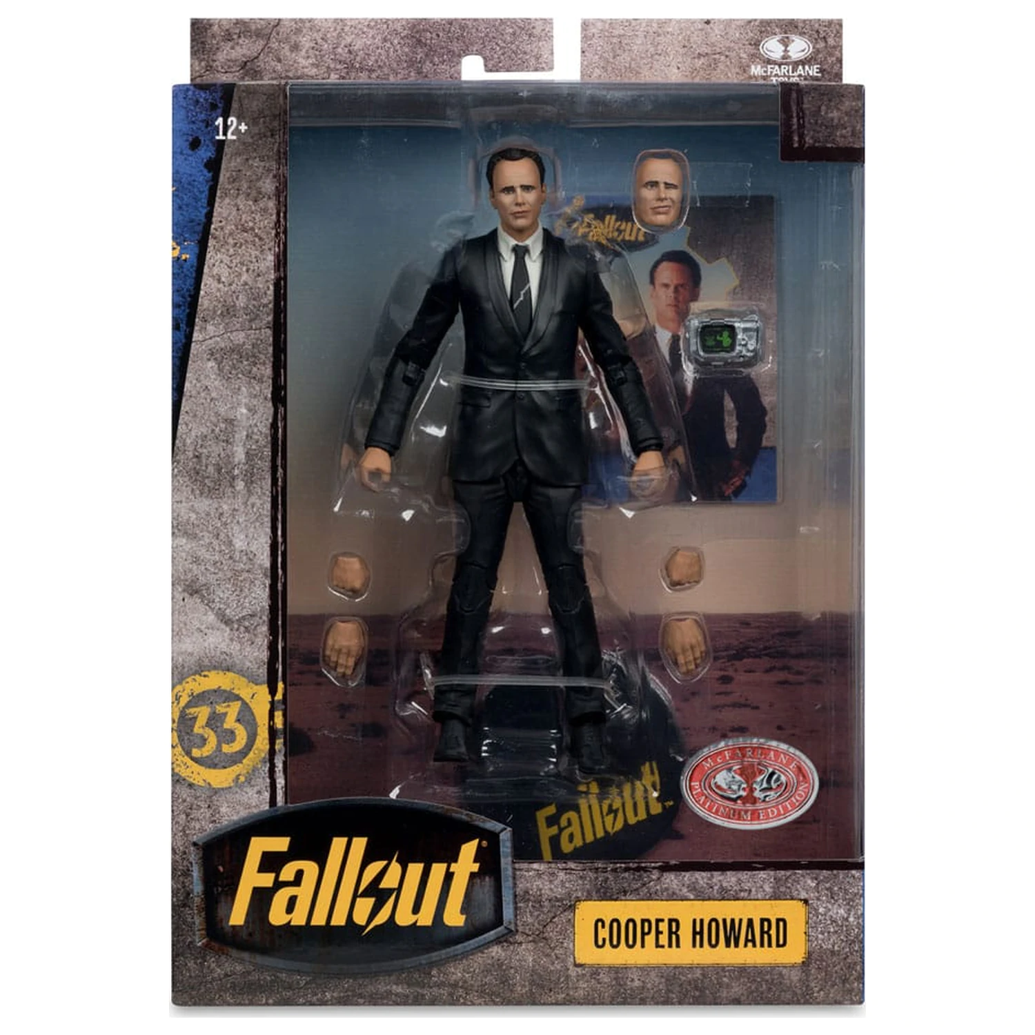 Fallout akcijska figura Cooper Howard (Red Platinum Edition) 17 cm fotografija izdelka