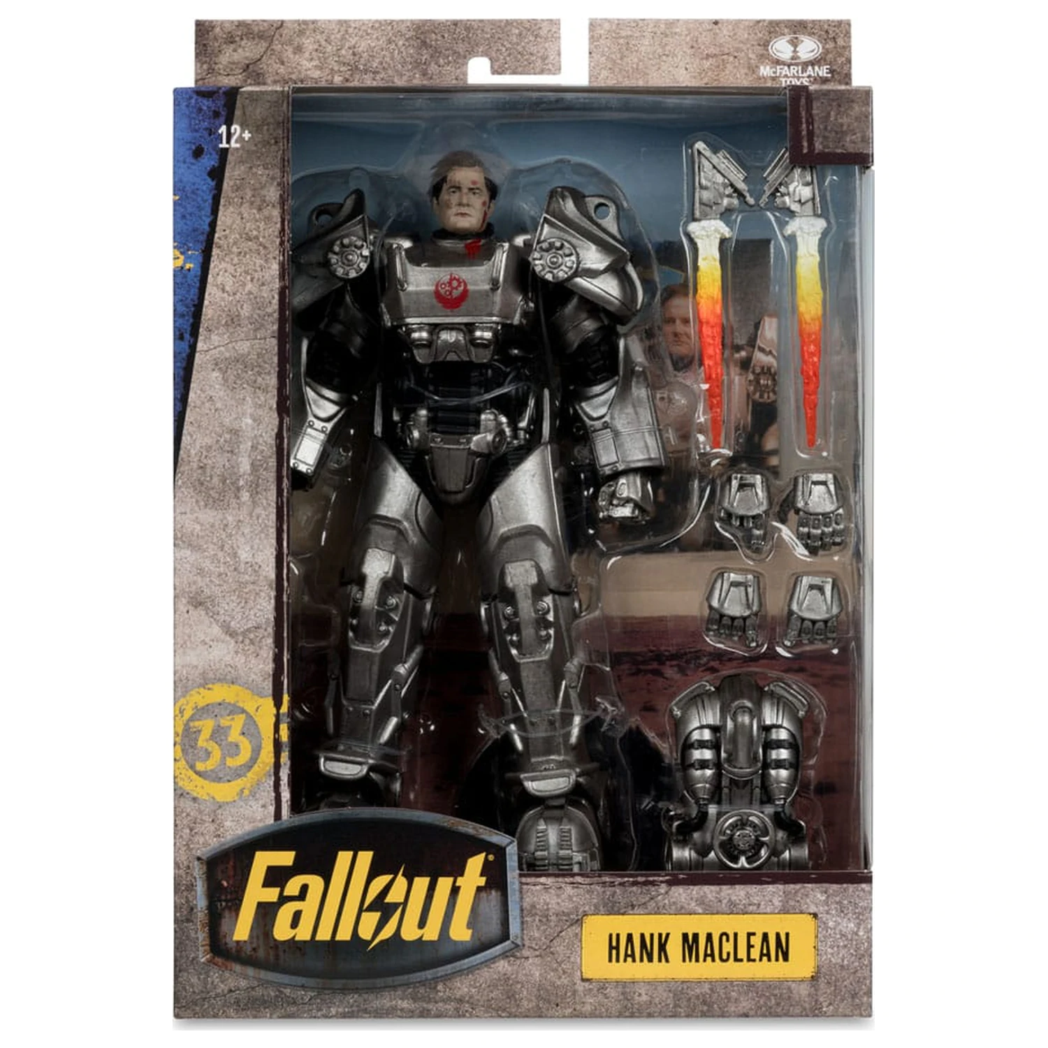 Fallout akcijska figura Hank MacLean 19 cm fotografija izdelka
