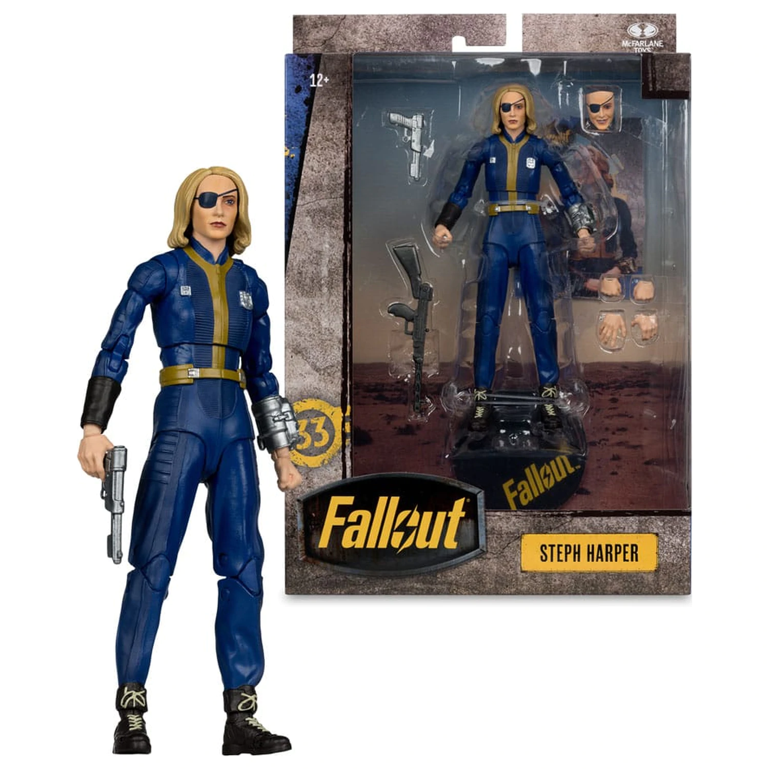 Fallout akcijska figura Steph Harper 16 cm fotografija izdelka