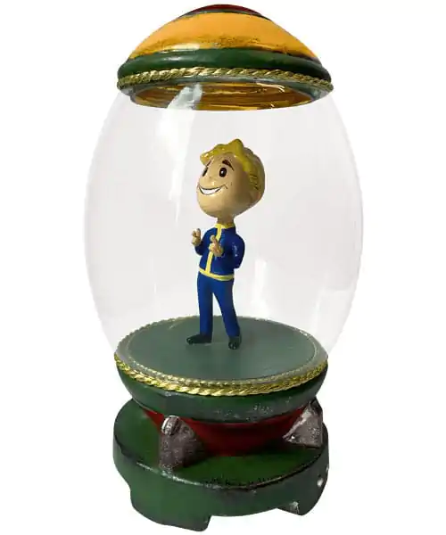 Fallout Ročno Pihana Steklena Serija Okraskov Kip Nuke Vault Boy 17 cm fotografija izdelka