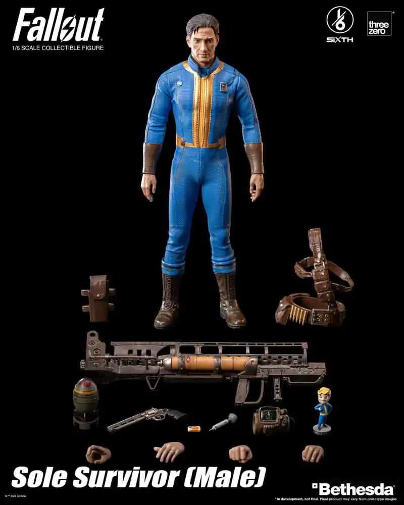 Fallout FigZero Akcijska Figura 1/6 Preživeli (Moški) 31 cm fotografija izdelka