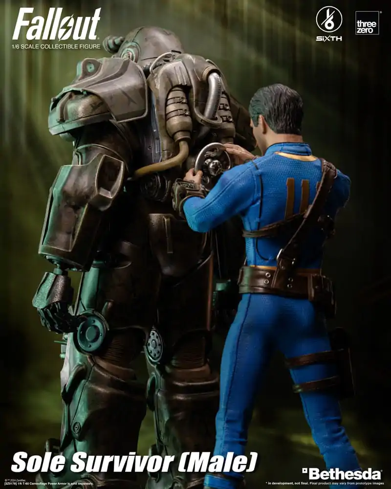 Fallout FigZero Akcijska Figura 1/6 Preživeli (Moški) 31 cm fotografija izdelka