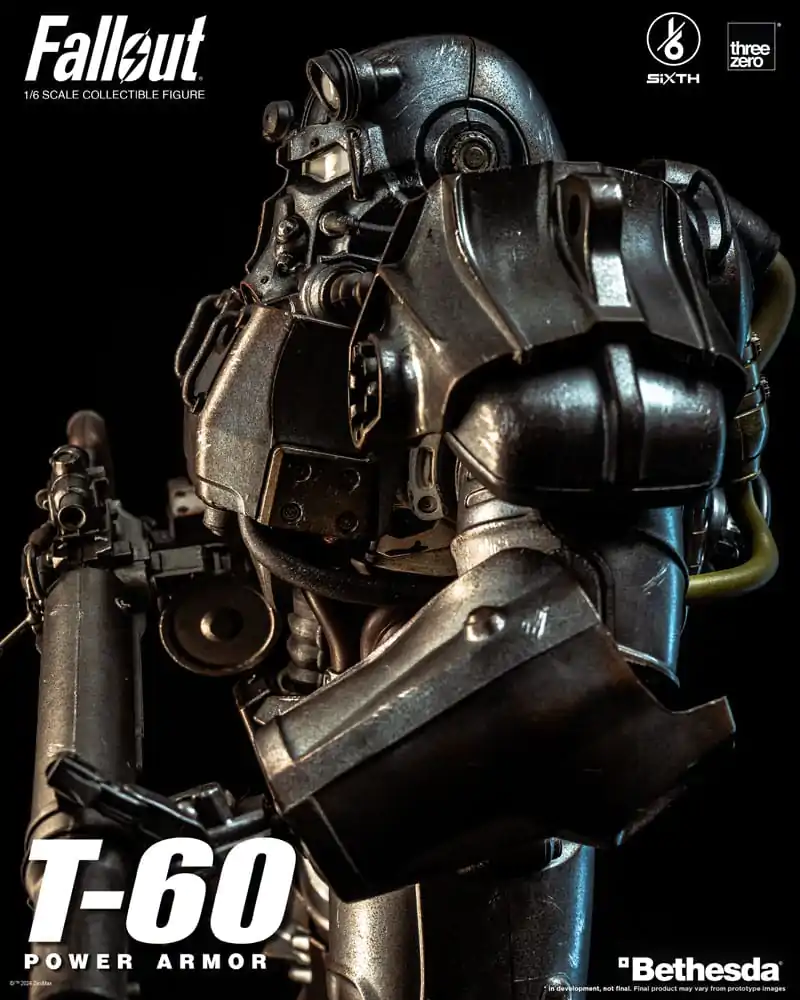 Fallout FigZero akcijska figura 1/6 T-60 Power Armor 37 cm fotografija izdelka