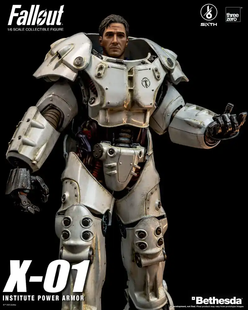 Fallout FigZero Akcijska figura 1/6 X-01 Institute Power Armor 37 cm fotografija izdelka