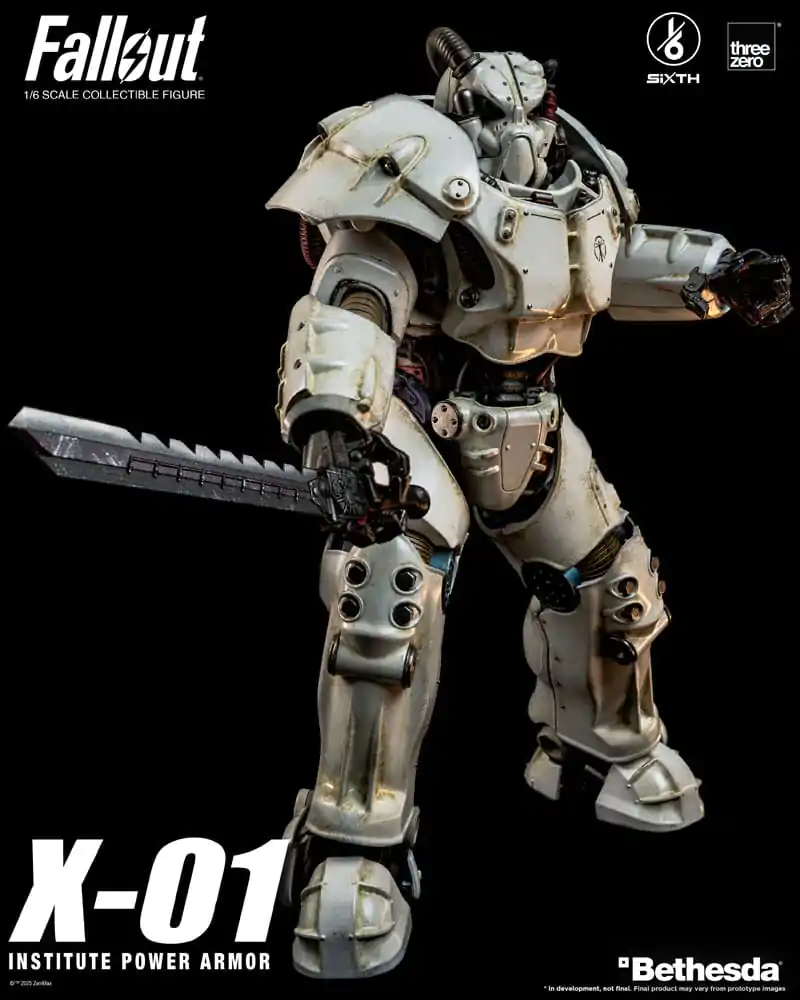 Fallout FigZero Akcijska figura 1/6 X-01 Institute Power Armor 37 cm fotografija izdelka