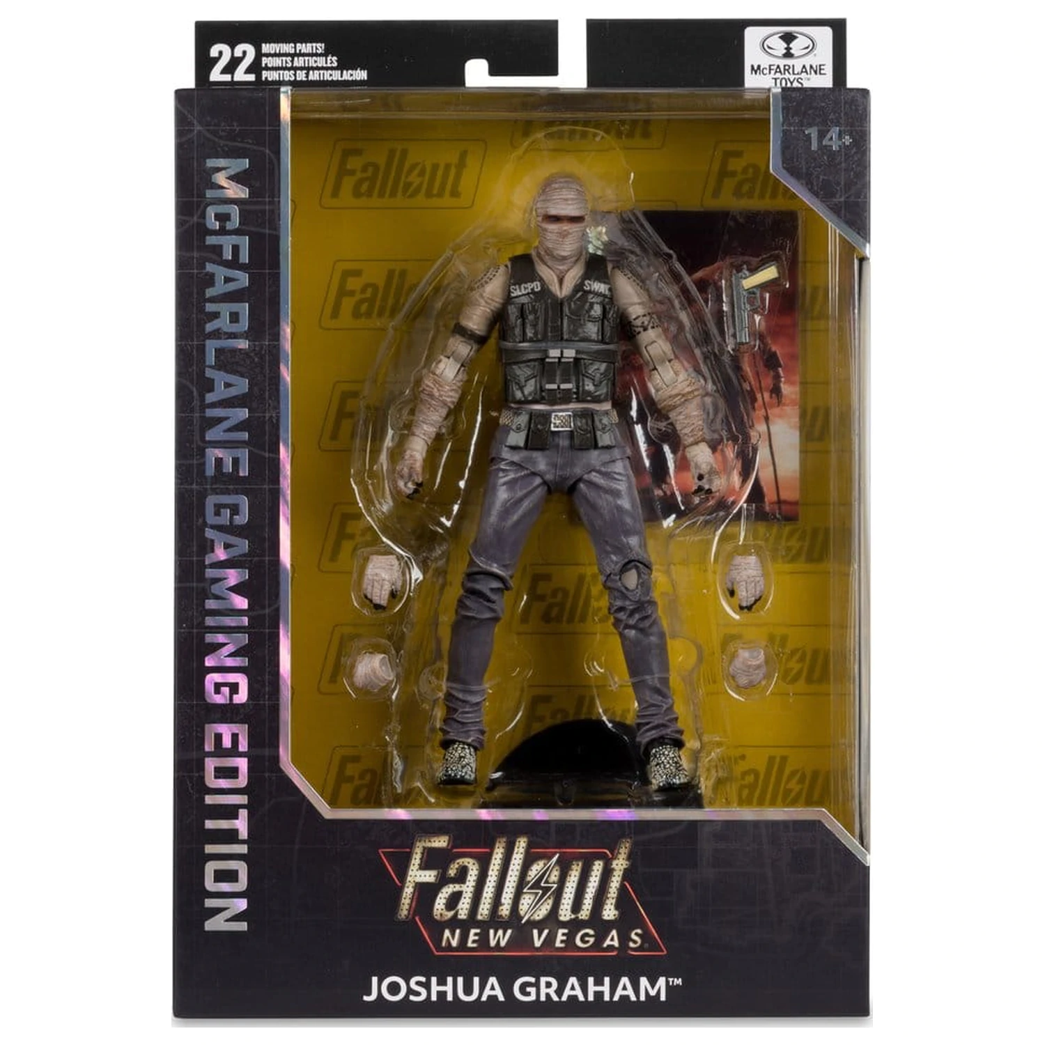 Fallout Gaming Edition akcijska figura Joshua Graham 17 cm fotografija izdelka