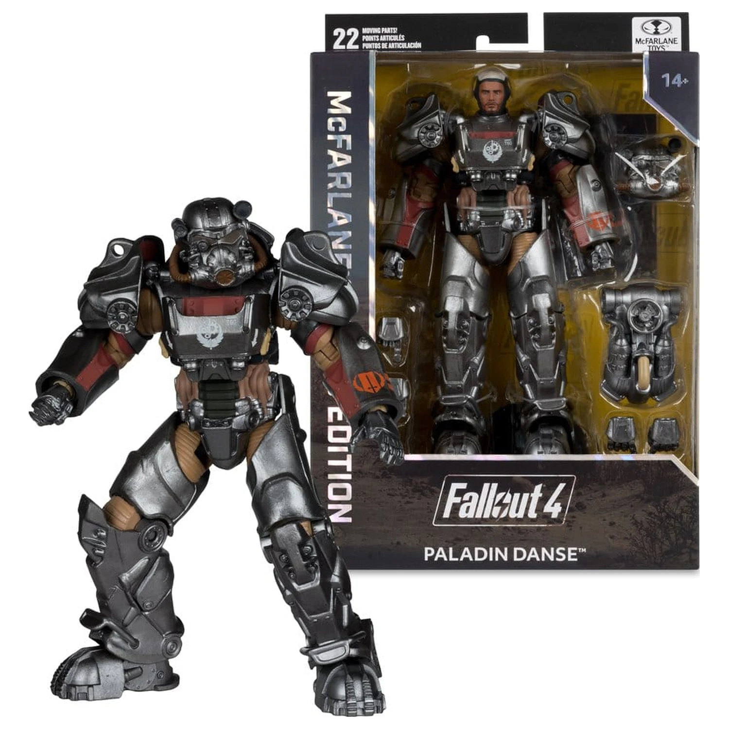 Fallout Gaming Edition akcijska figura Paladin Danse 20 cm fotografija izdelka