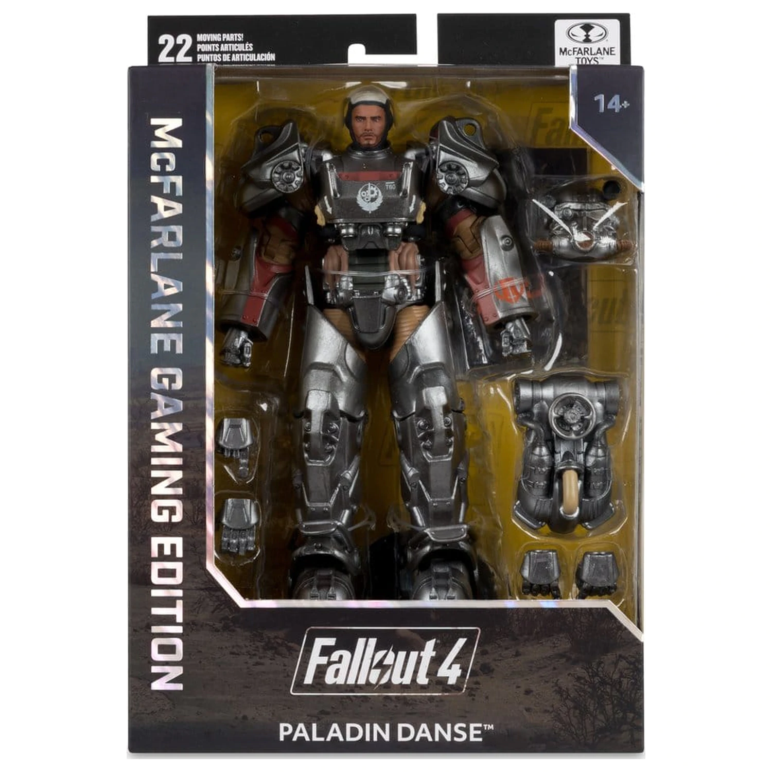 Fallout Gaming Edition akcijska figura Paladin Danse 20 cm fotografija izdelka