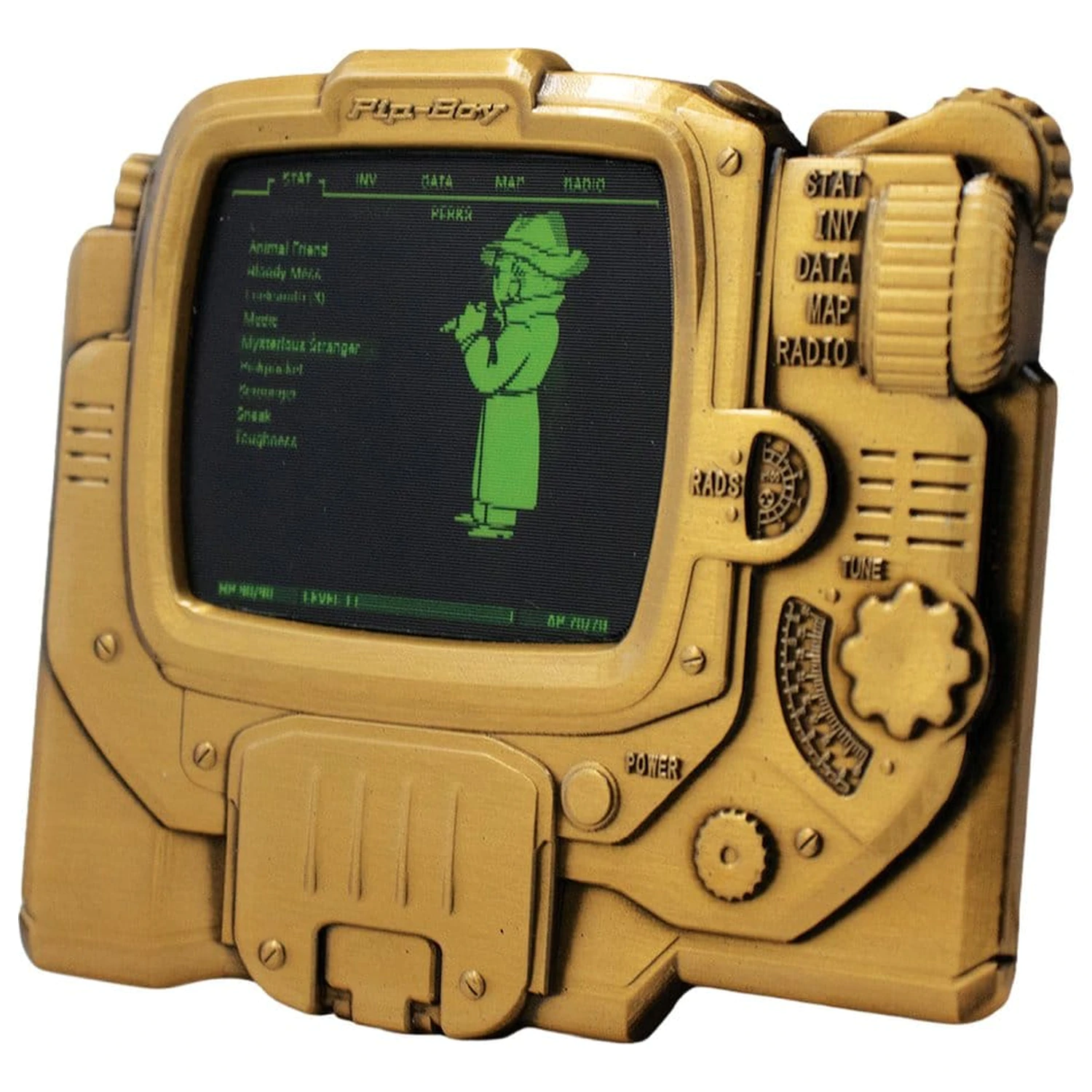Fallout Ingot Pip-Boy Omejena izdaja lentikularna Mysterious Stranger varianta fotografija izdelka