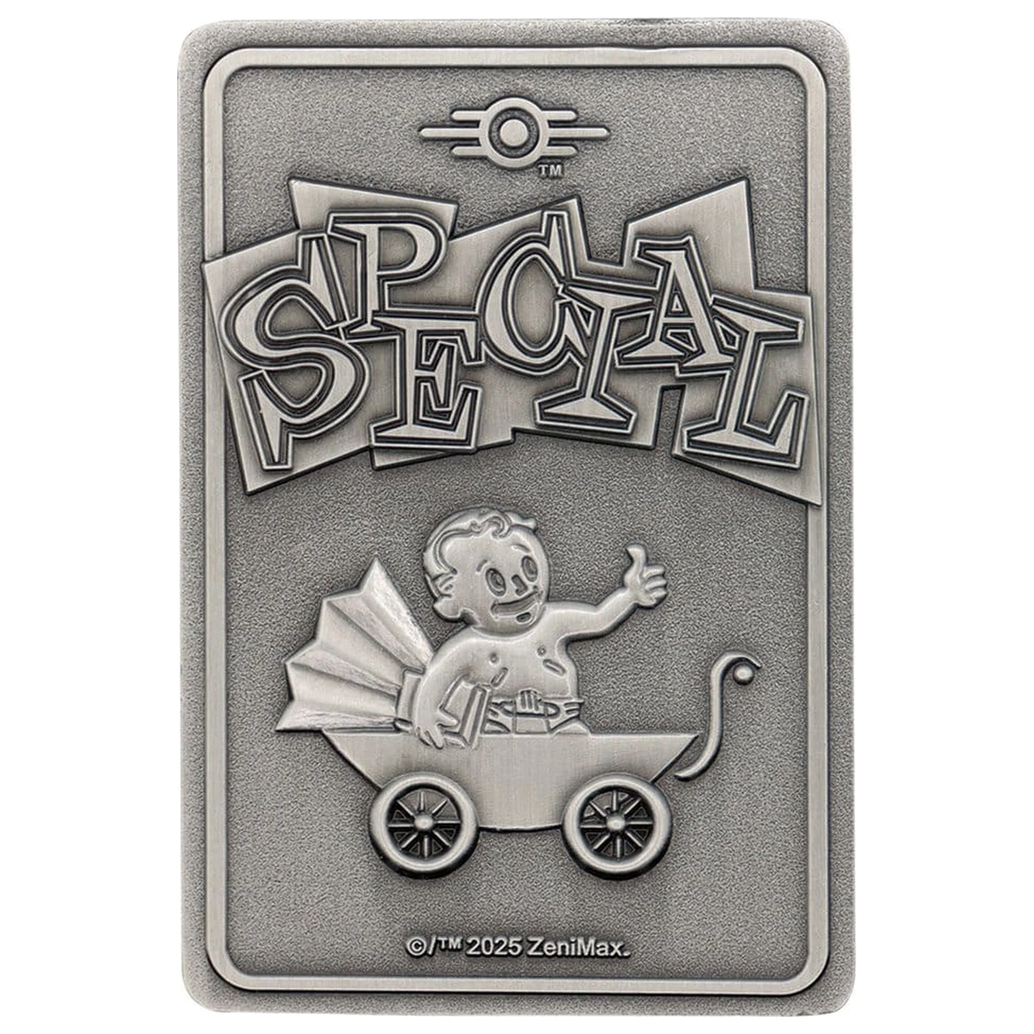 Fallout Ingots with Album S.P.E.C.I.A.L. Album zbiralca kartice Perk fotografija izdelka