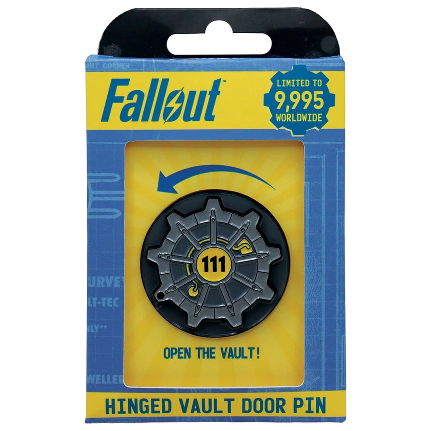 Fallout Značka Vault Door 111 Limited Edition Hinged fotografija izdelka