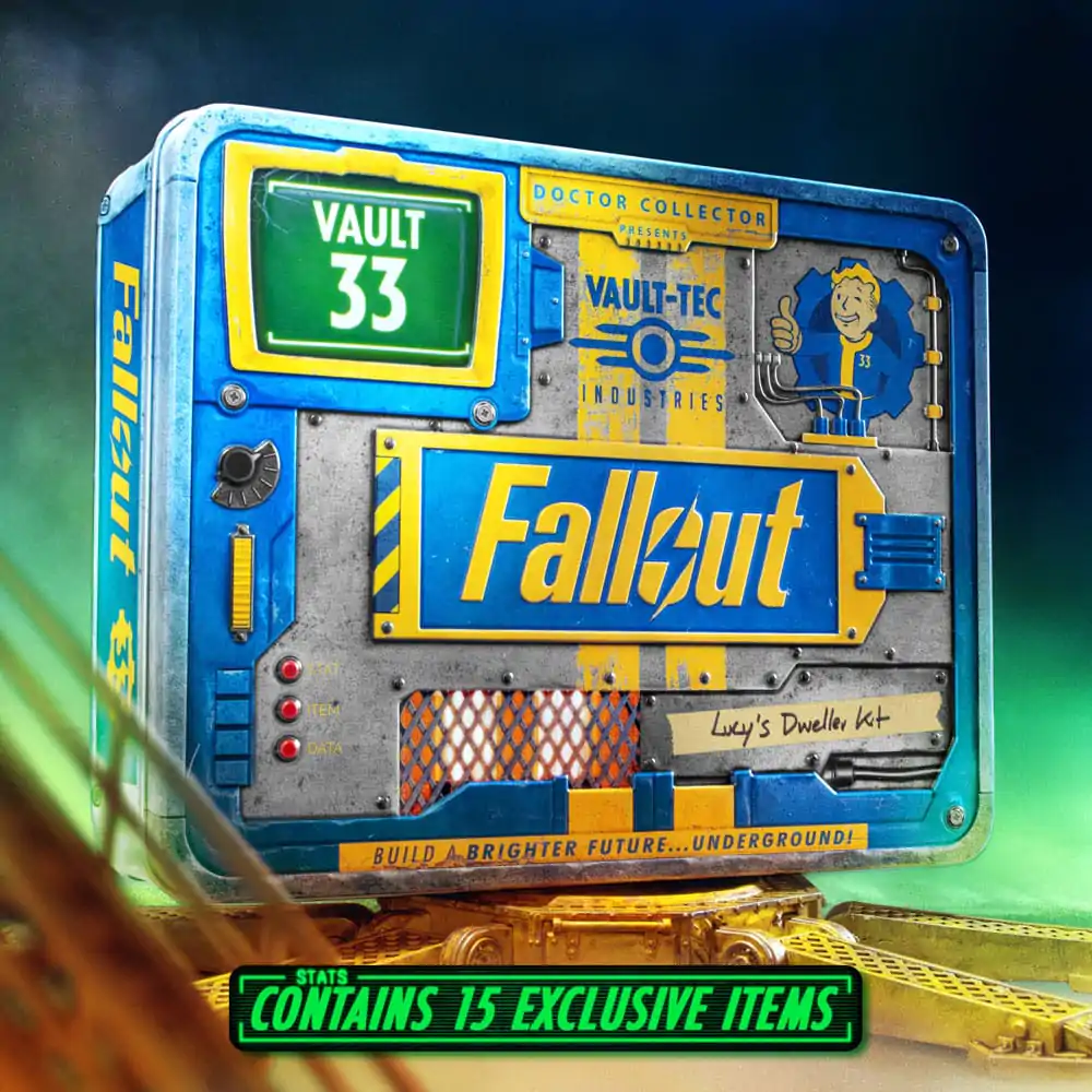 Fallout darilna škatla Lucy's Dweller komplet fotografija izdelka