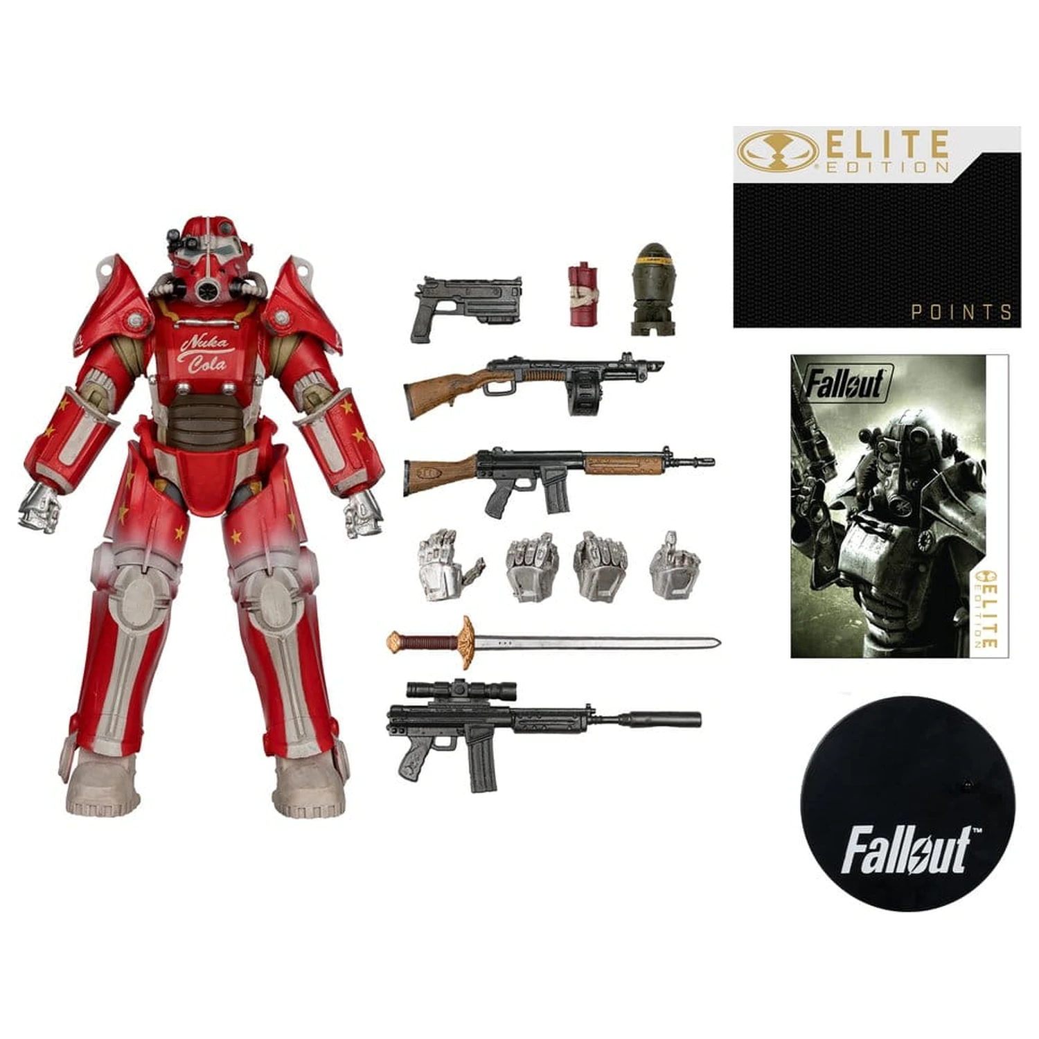 Fallout McFarlane Elite Edition Deluxe akcijska figura T-45B Nuka Cola 20 cm fotografija izdelka