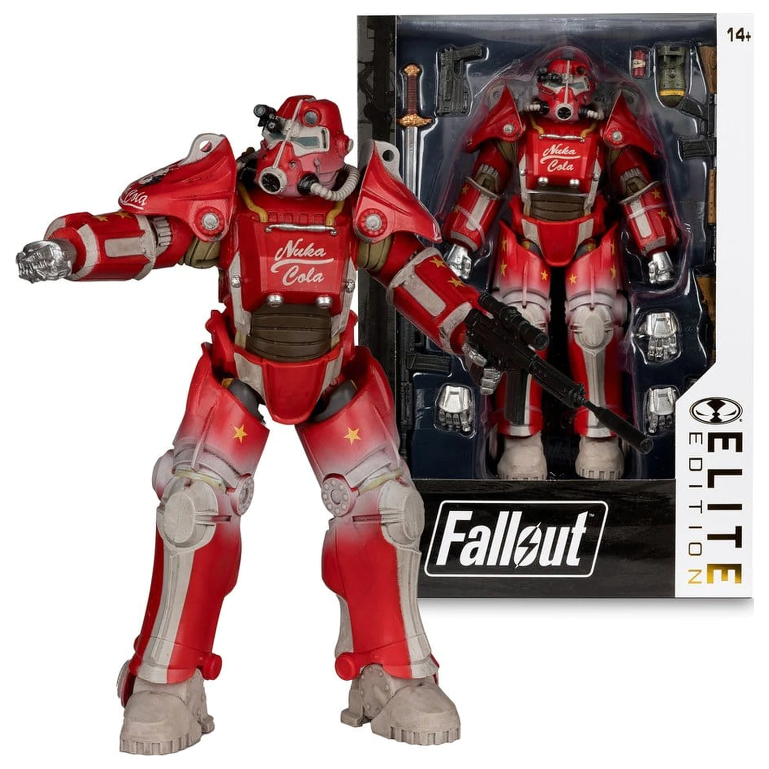 Fallout McFarlane Elite Edition Deluxe akcijska figura T-45B Nuka Cola 20 cm fotografija izdelka