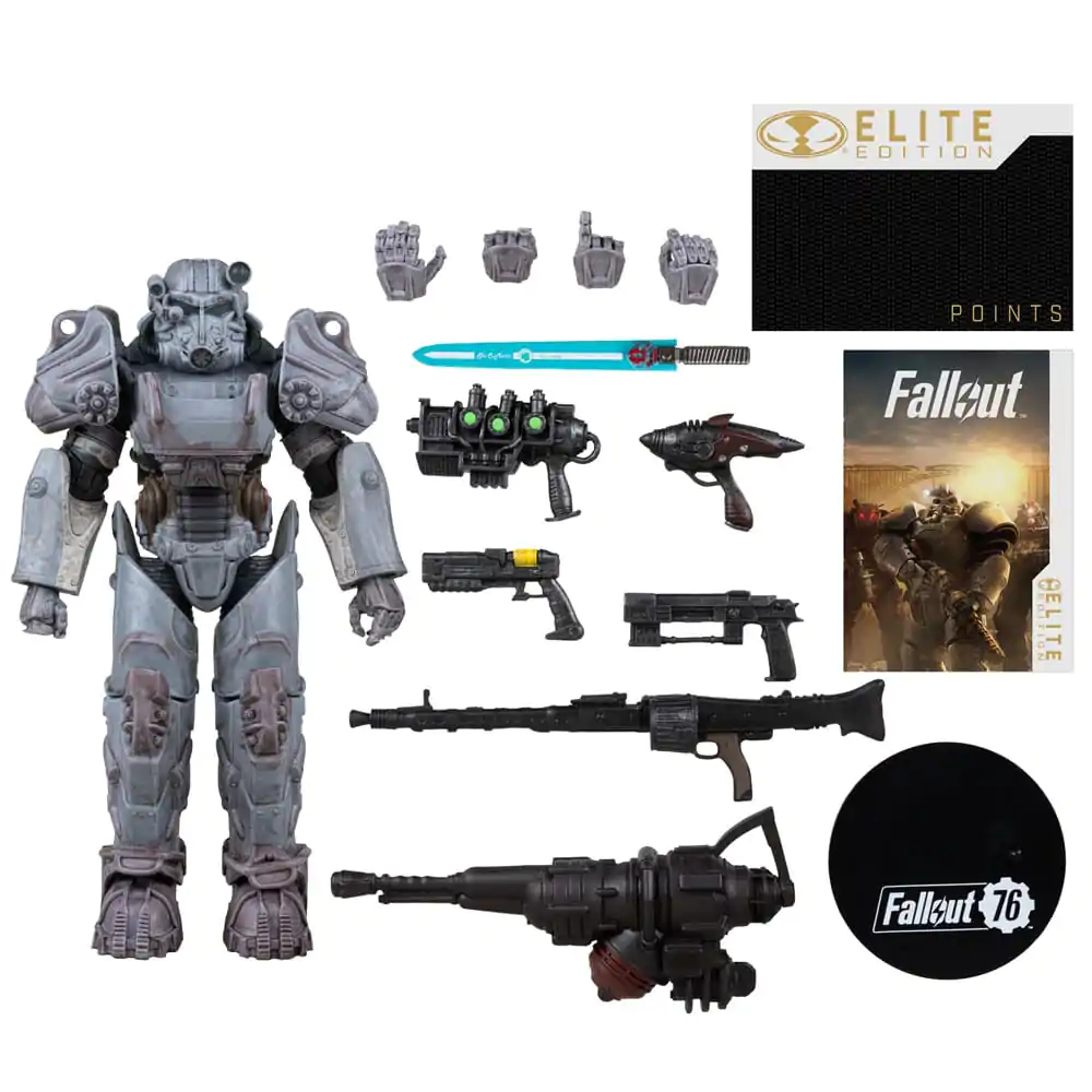 Fallout McFarlane Elite Edition Akcijska figura Fallout 76 #3 T-60 18 cm fotografija izdelka