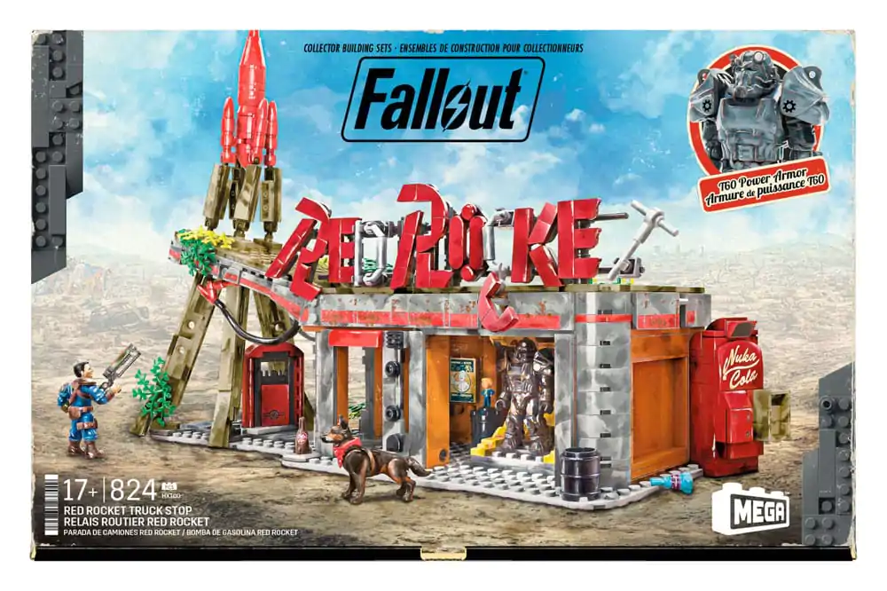 Fallout MEGA gradbeni set Red Rocket Truck Stop fotografija izdelka