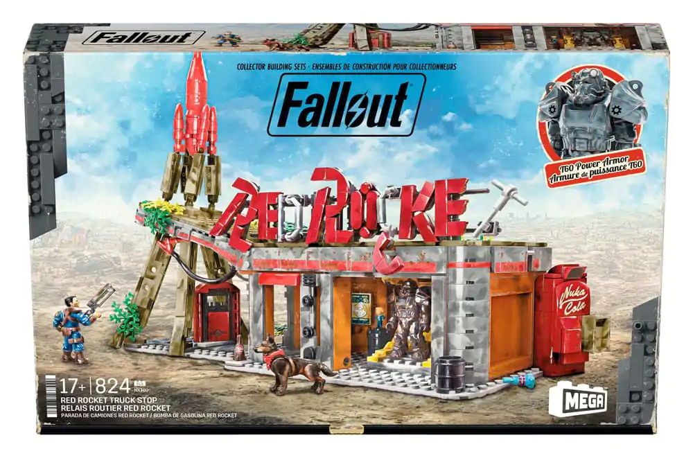 Fallout MEGA gradbeni set Red Rocket Truck Stop fotografija izdelka