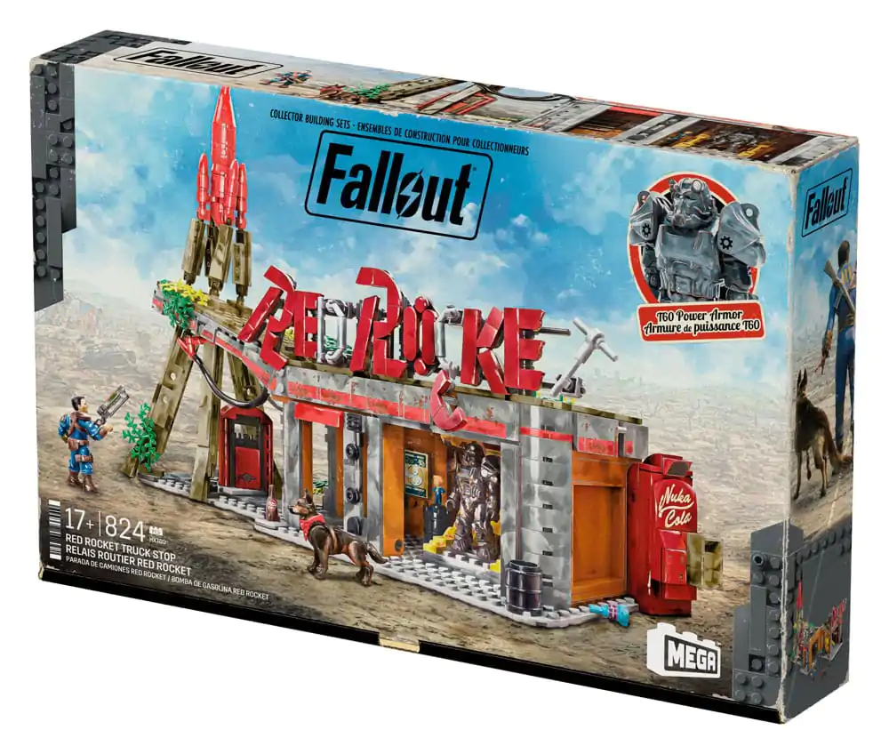 Fallout MEGA gradbeni set Red Rocket Truck Stop fotografija izdelka