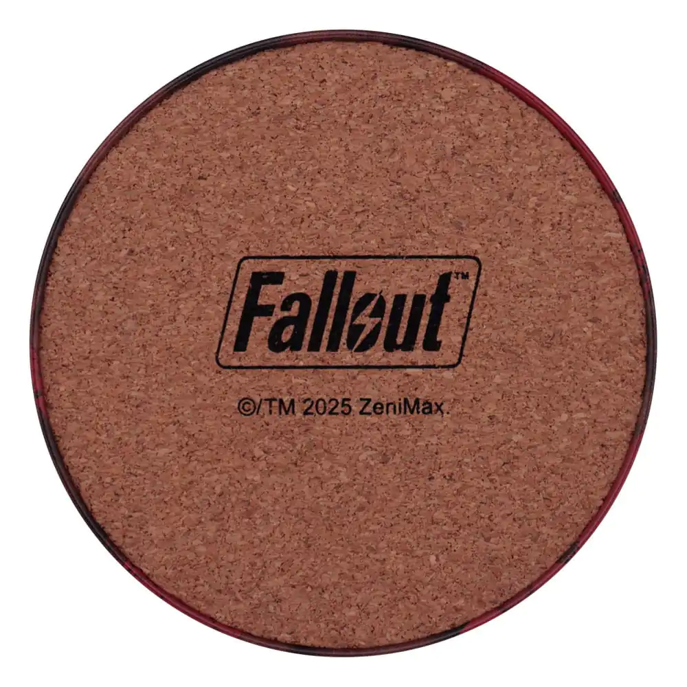 Fallout podstavki 4-pak kovinskih kozarcev za pijačo fotografija izdelka