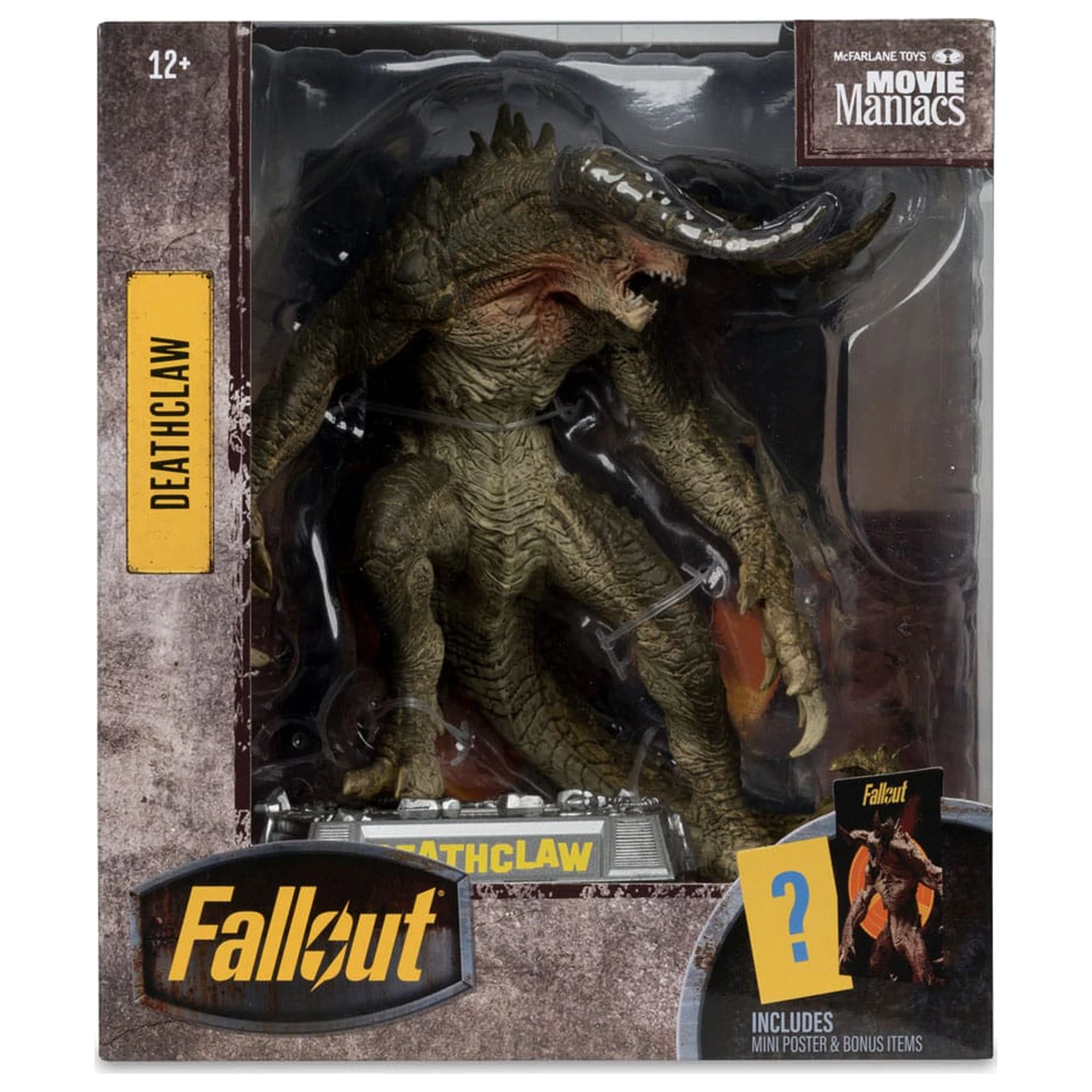 Fallout Movie Maniacs akcijska figura Deathclaw (Season 2) 19 cm fotografija izdelka
