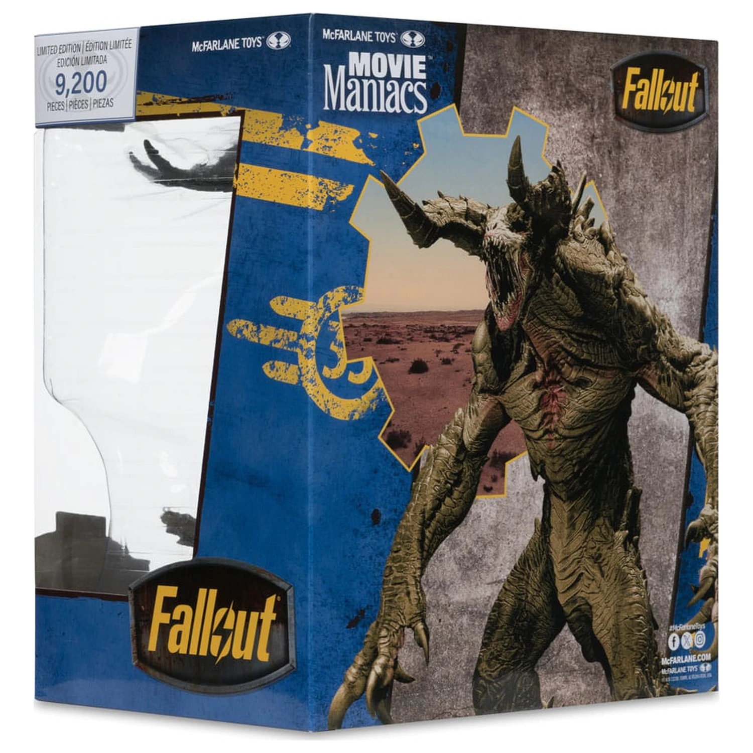 Fallout Movie Maniacs akcijska figura Deathclaw (Season 2) 19 cm fotografija izdelka