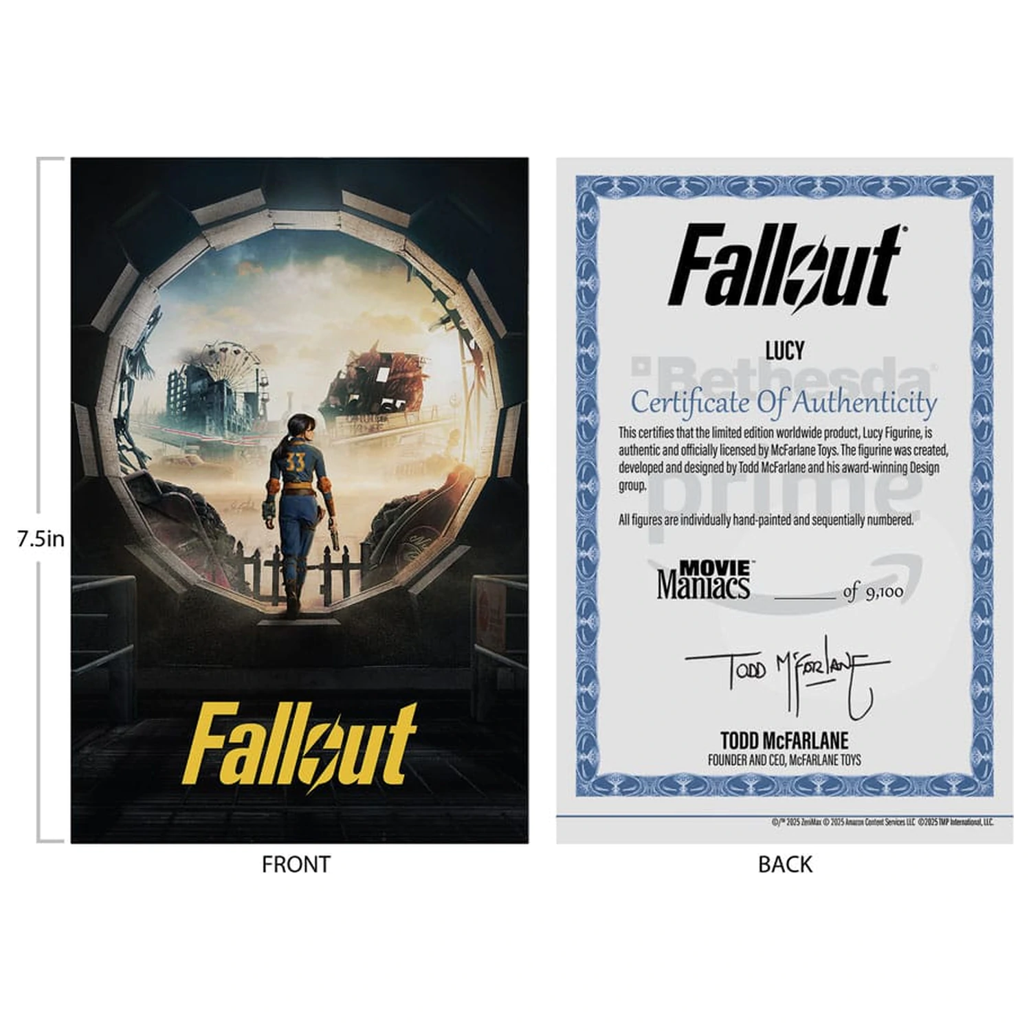 Fallout Movie Maniacs Action figura Lucy (Season 2) 15 cm fotografija izdelka
