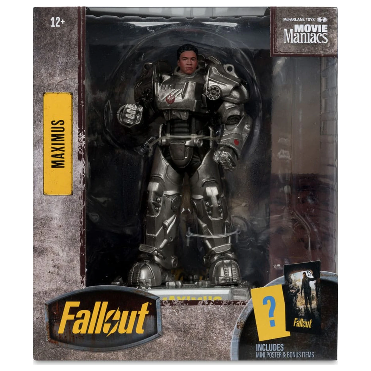 Fallout Movie Maniacs akcijska figura Maximus (2. sezona) 17 cm fotografija izdelka