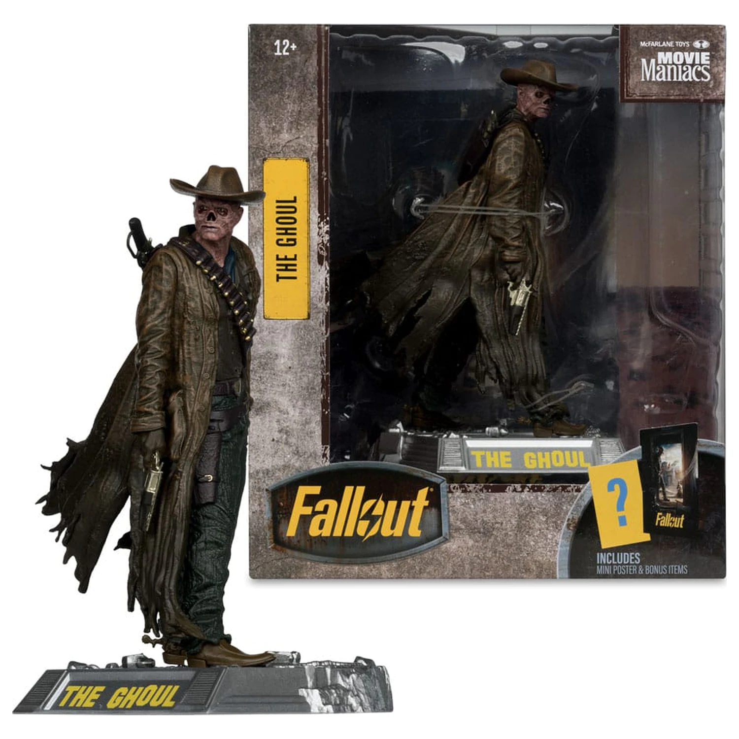 Fallout Movie Maniacs akcijska figura The Ghoul (Season 2) 17 cm fotografija izdelka