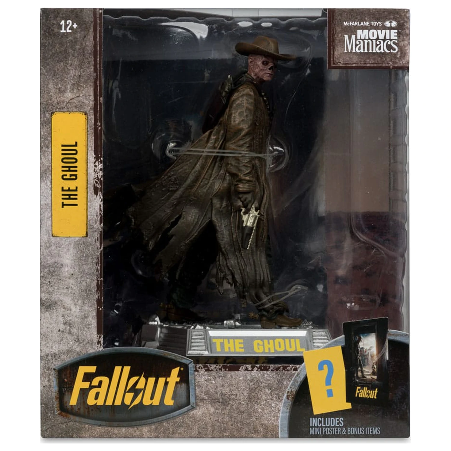 Fallout Movie Maniacs akcijska figura The Ghoul (Season 2) 17 cm fotografija izdelka