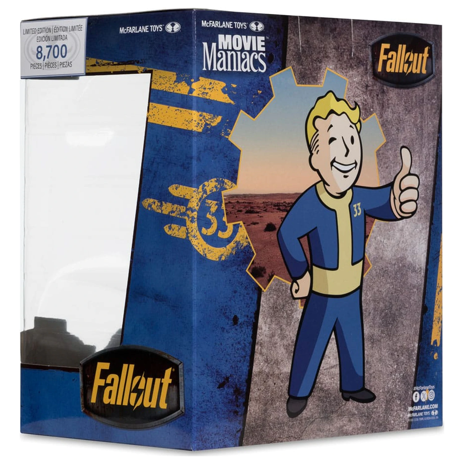 Fallout Movie Maniacs akcijska figura Vault Boy Version 1 14 cm fotografija izdelka