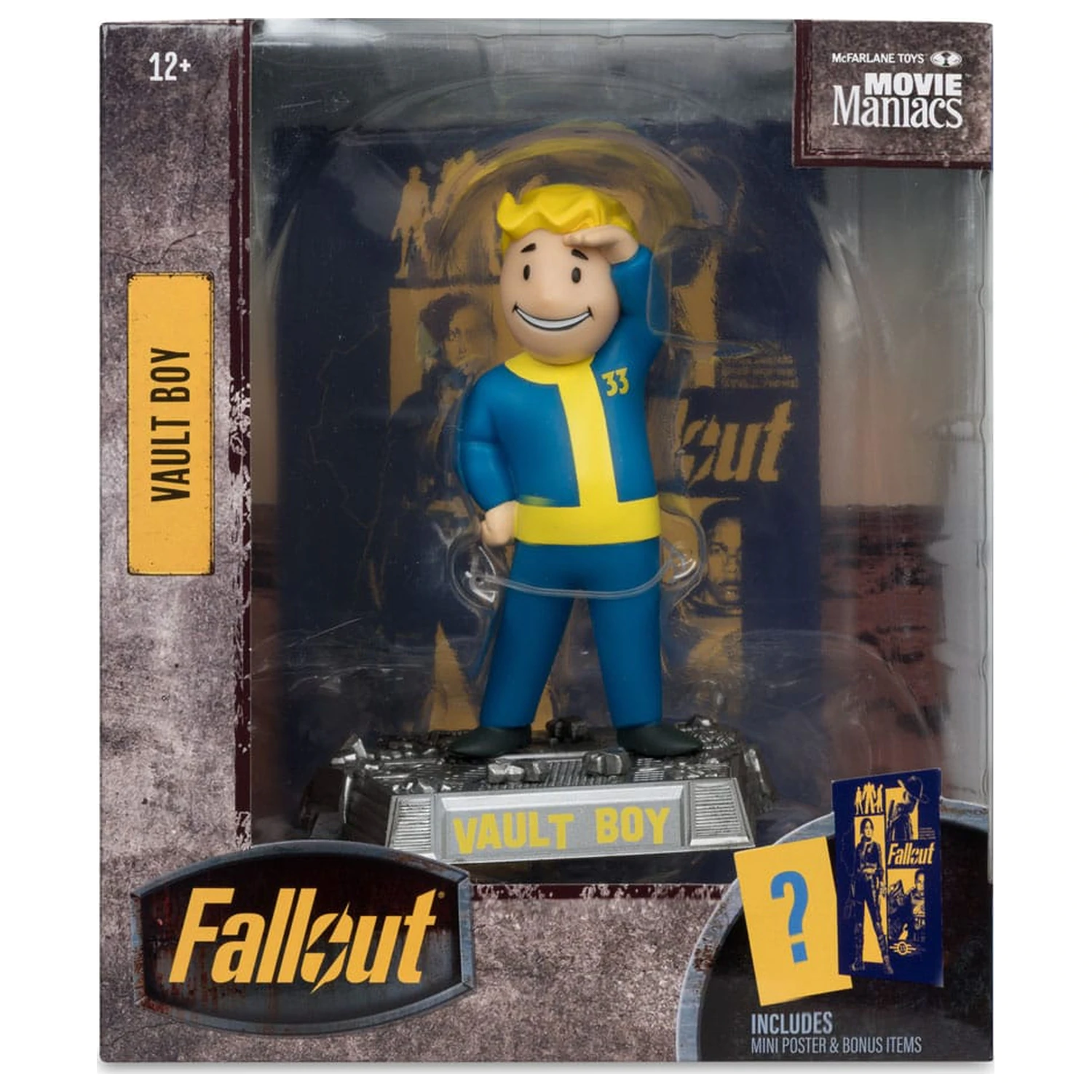 Fallout Movie Maniacs akcijska figura Vault Boy Version 3 14 cm fotografija izdelka