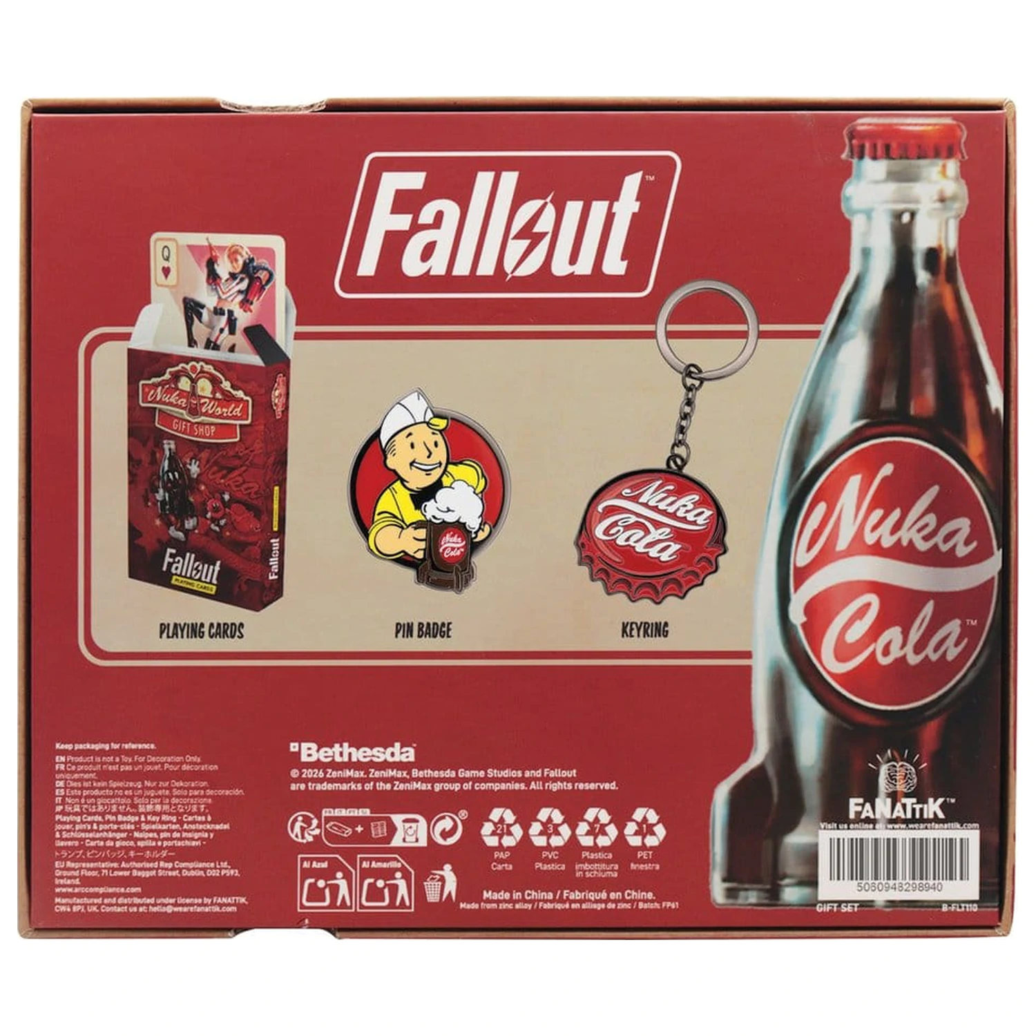 Fallout darilni set Nuka-Cola fotografija izdelka