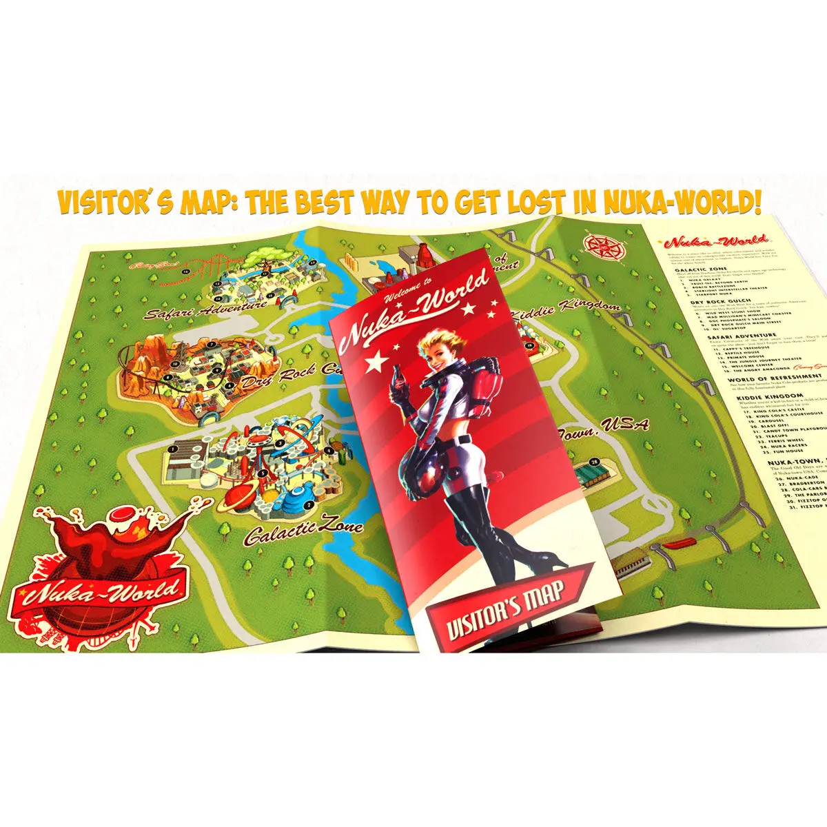 Fallout Nuka World angleški komplet dobrodošlice fotografija izdelka
