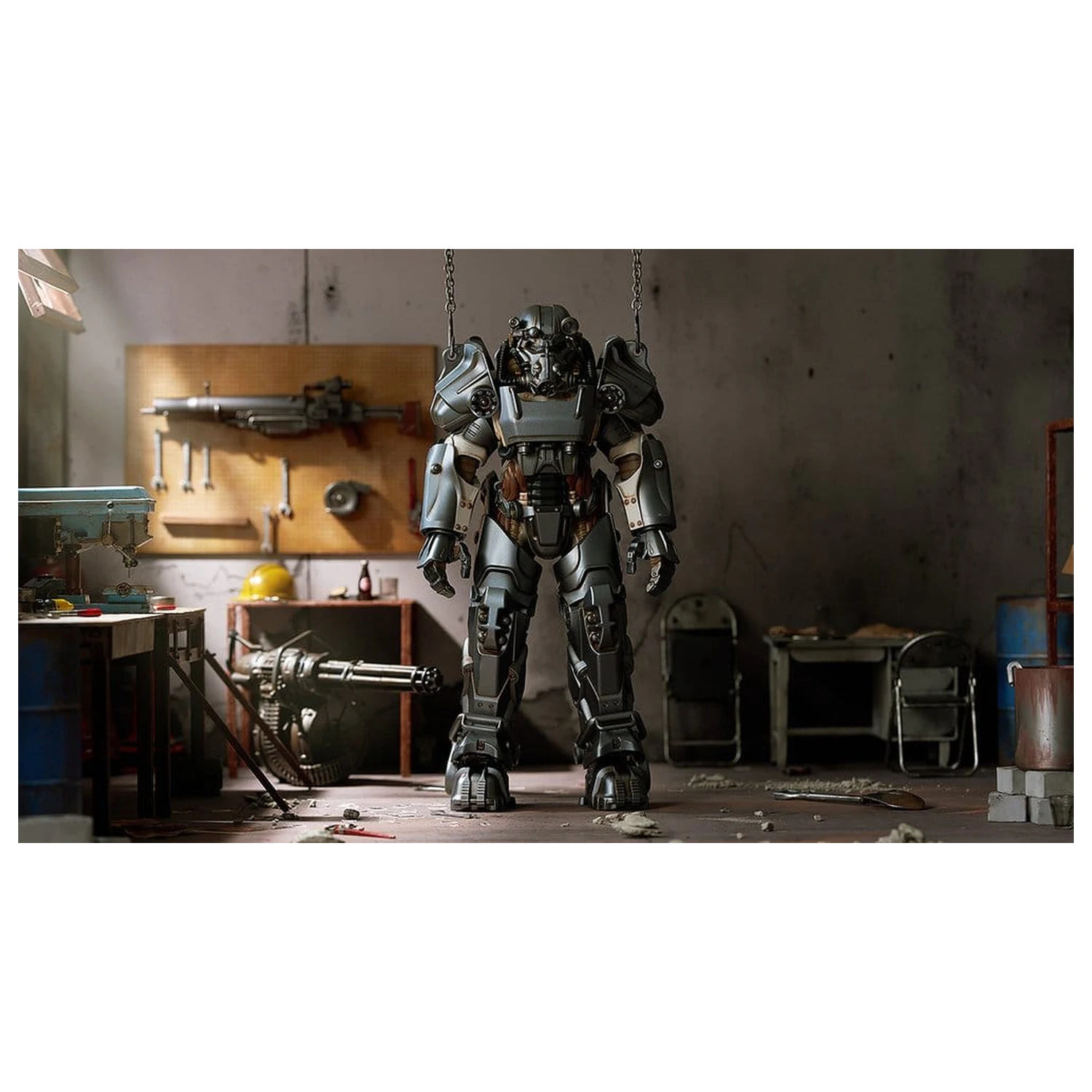 Fallout Plamatea Plastični model komplet T-60 Power Armor 20 cm fotografija izdelka