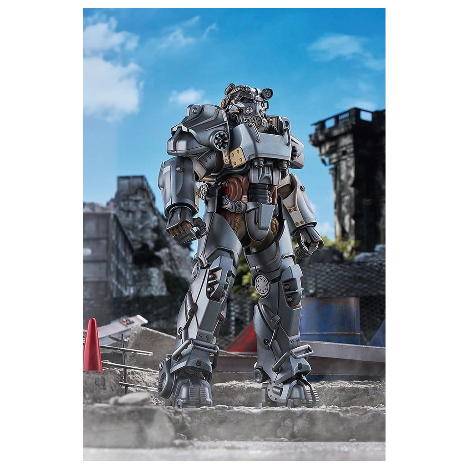 Fallout Plamatea Plastični model komplet T-60 Power Armor 20 cm fotografija izdelka